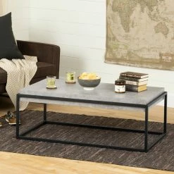 Best Pirce 😍 Rectangle Coffee Tables South Shore Mezzy Contemporary Coffee Table 😍 -Coffee Tables Sale Store detailSSI1906