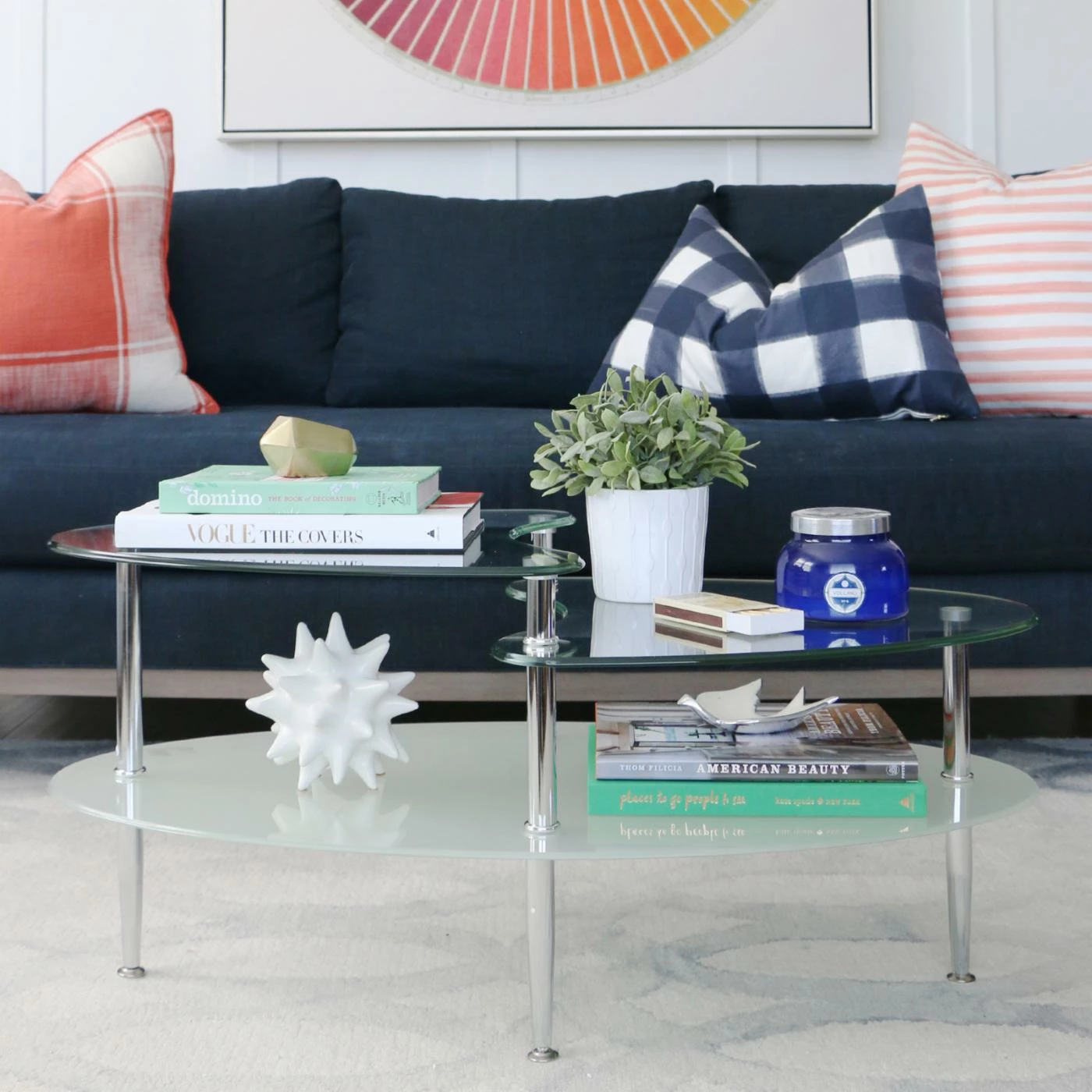 Promo 🔥 Oval Coffee Tables Walker Edison Oval Glass Coffee Table 😉 5 Promo 🔥 Oval Coffee Tables Walker Edison Oval Glass Coffee Table 😉 - Image 3