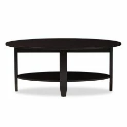Cheapest 🧨 Oval Coffee Tables Baxton Studio Ancelina Oval Coffee Table ❤️ 12 Cheapest 🧨 Oval Coffee Tables Baxton Studio Ancelina Oval Coffee Table ❤️ -Coffee Tables Sale Store detailWSI3907