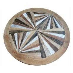 Hot Sale ✔️ Round Coffee Tables Chic Teak Recycled Teak Round Coffee Table 🔔 -Coffee Tables Sale Store inuseCHIT161