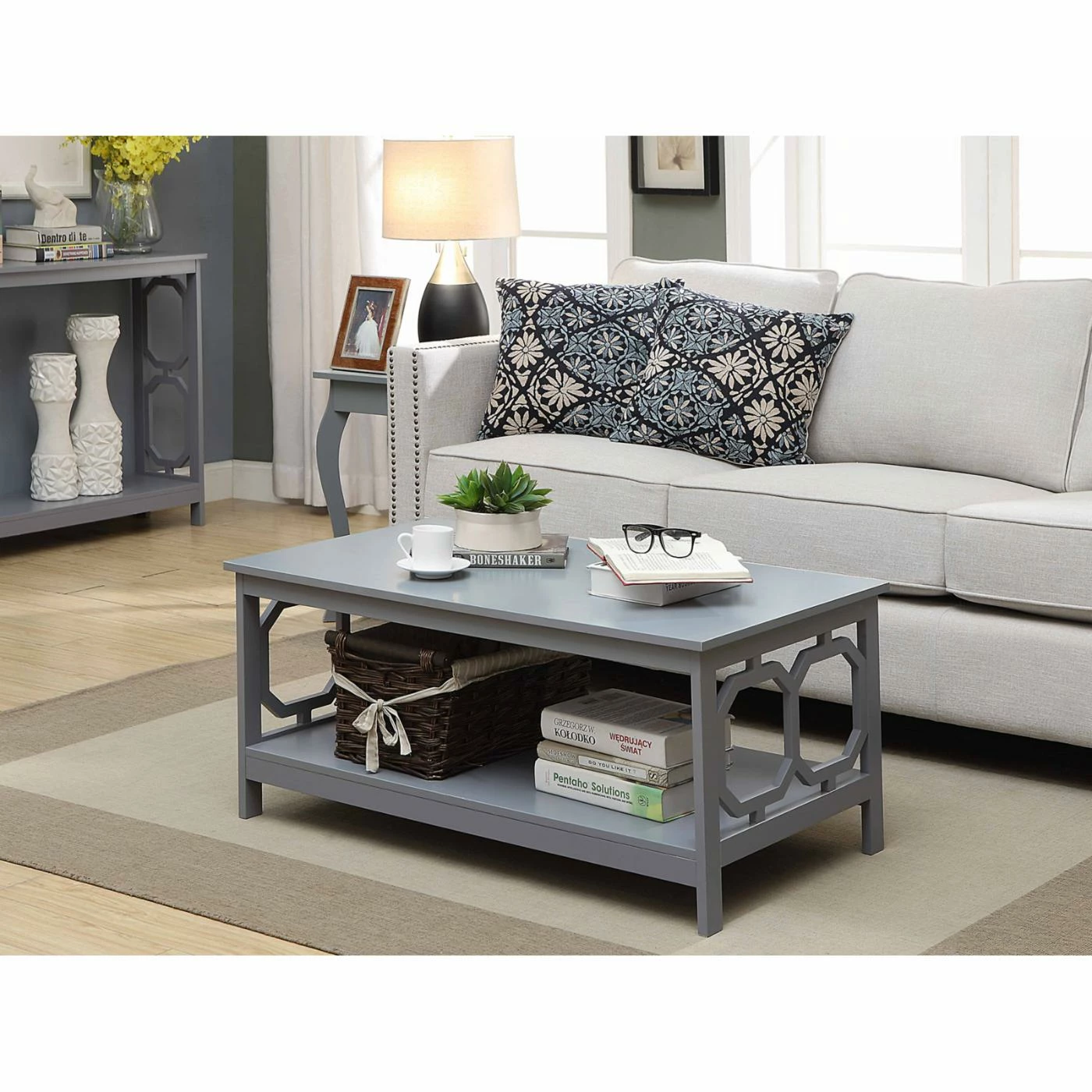 Best Pirce 💯 Rectangle Coffee Tables Convenience Concepts Omega Coffee Table 😉 4 Best Pirce 💯 Rectangle Coffee Tables Convenience Concepts Omega Coffee Table 😉 - Image 2