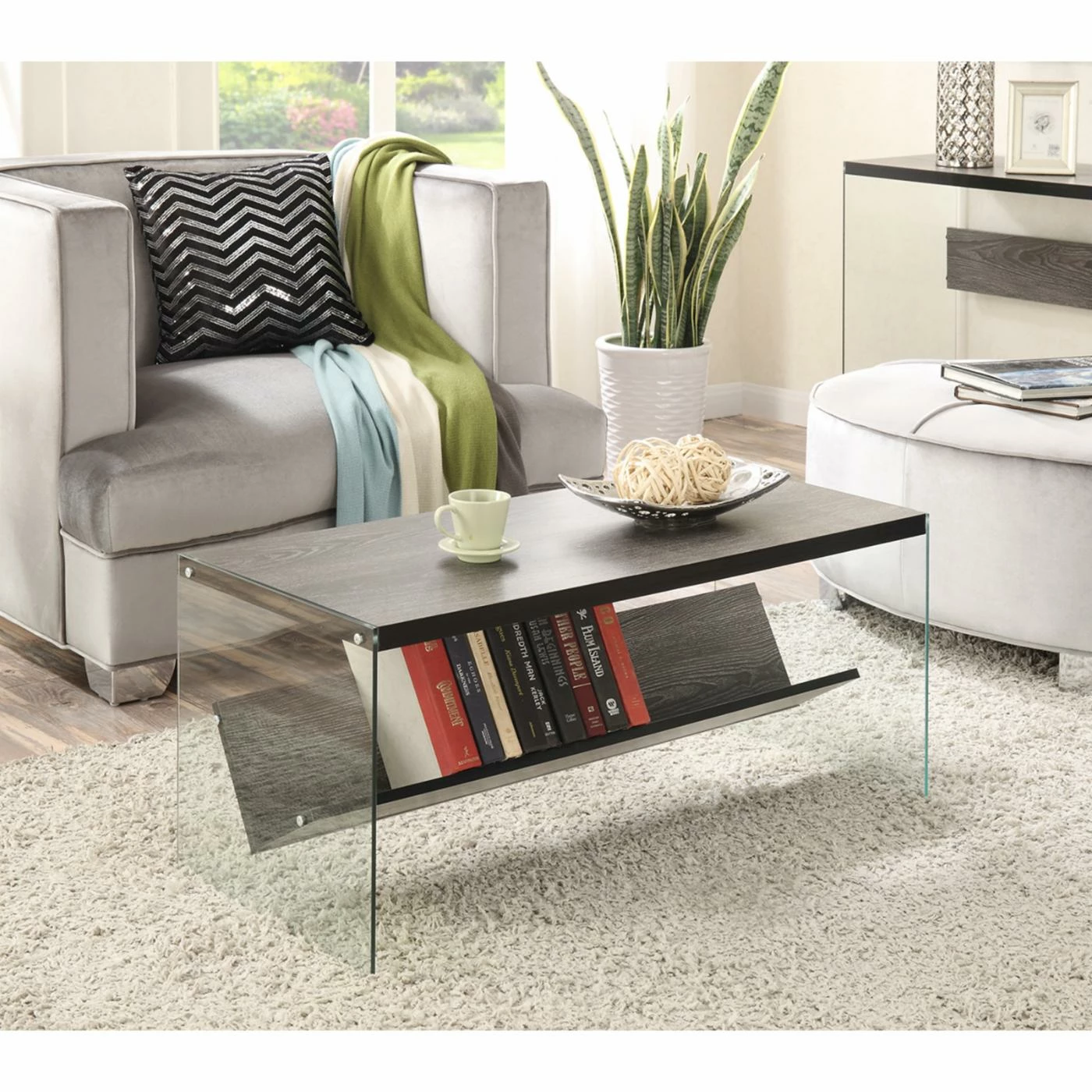 Hot Sale โ Rectangle Coffee Tables Convenience Concepts Soho Coffee Table ๐ 4 Hot Sale โ Rectangle Coffee Tables Convenience Concepts Soho Coffee Table ๐ - Image 2