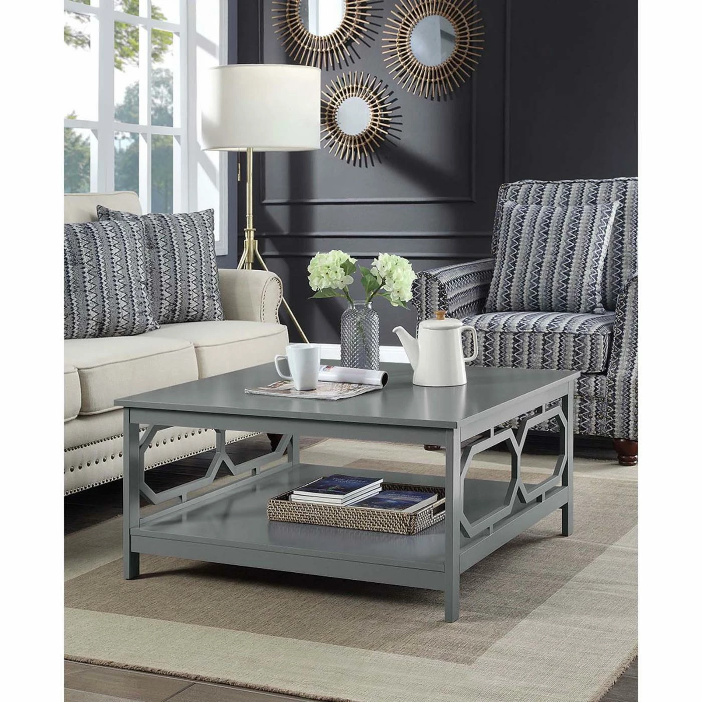 Deals ๐ฅฐ Square Coffee Tables Convenience Concepts Omega Square Coffee Table ๐ 4 Deals ๐ฅฐ Square Coffee Tables Convenience Concepts Omega Square Coffee Table ๐ - Image 2