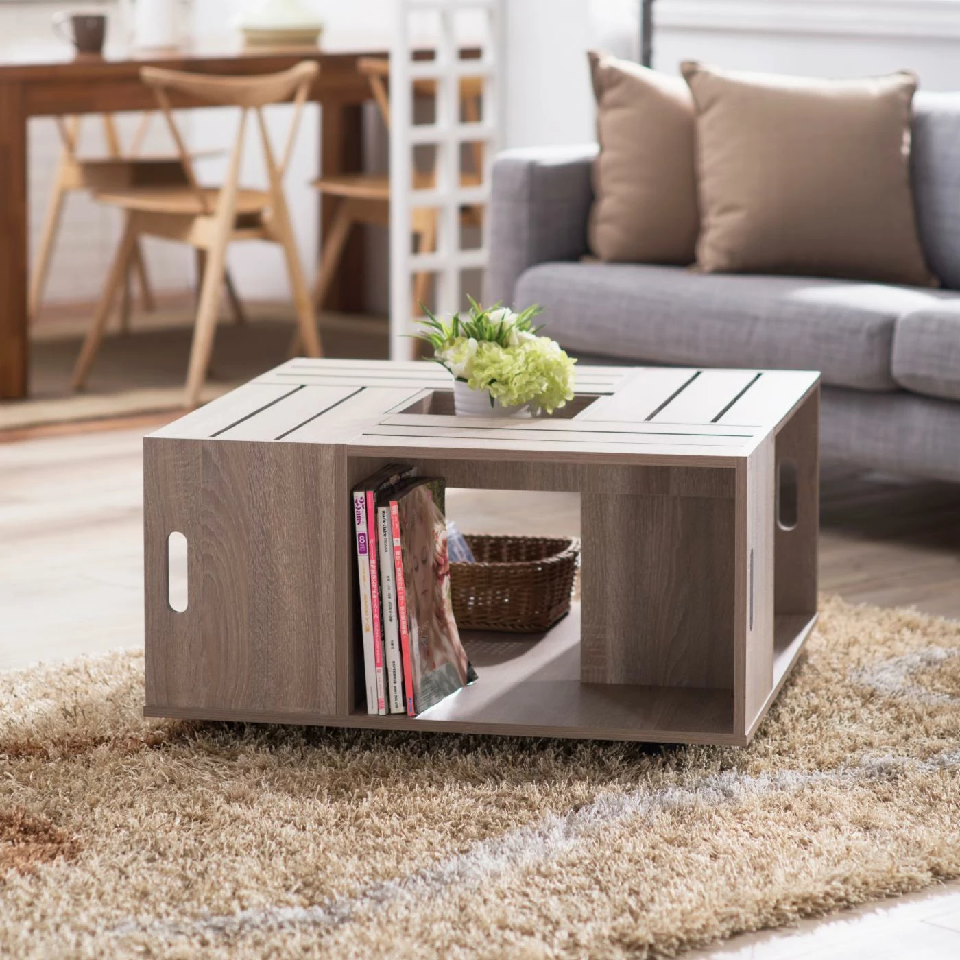 Best Pirce 😀 Square Coffee Tables Furniture Of America Circque Coffee Table ✨ 4 Best Pirce 😀 Square Coffee Tables Furniture Of America Circque Coffee Table ✨ - Image 2