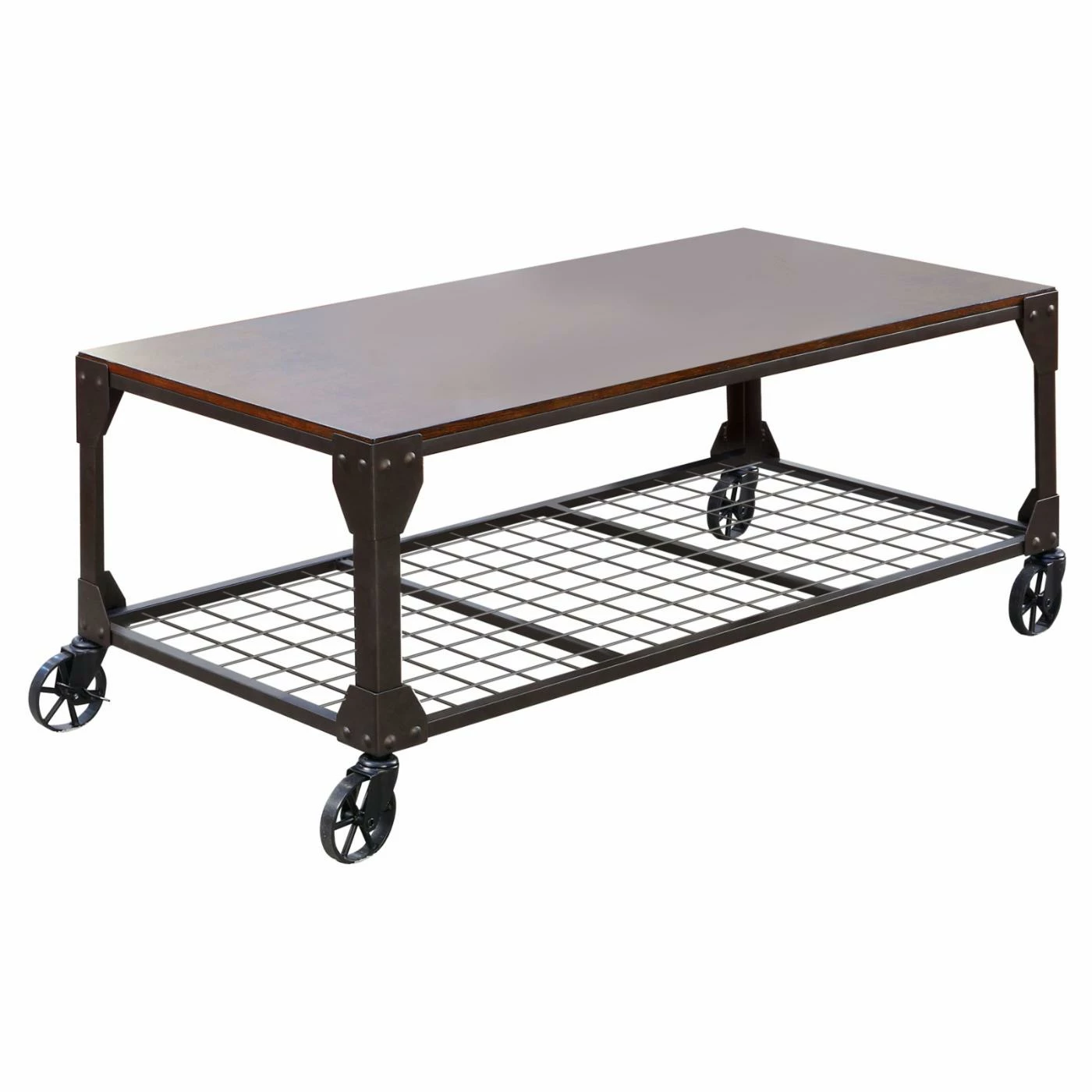 Cheap π Rectangle Coffee Tables Furniture Of America Inko Industrial Metal Coffee Table π 4 Cheap π Rectangle Coffee Tables Furniture Of America Inko Industrial Metal Coffee Table π - Image 2