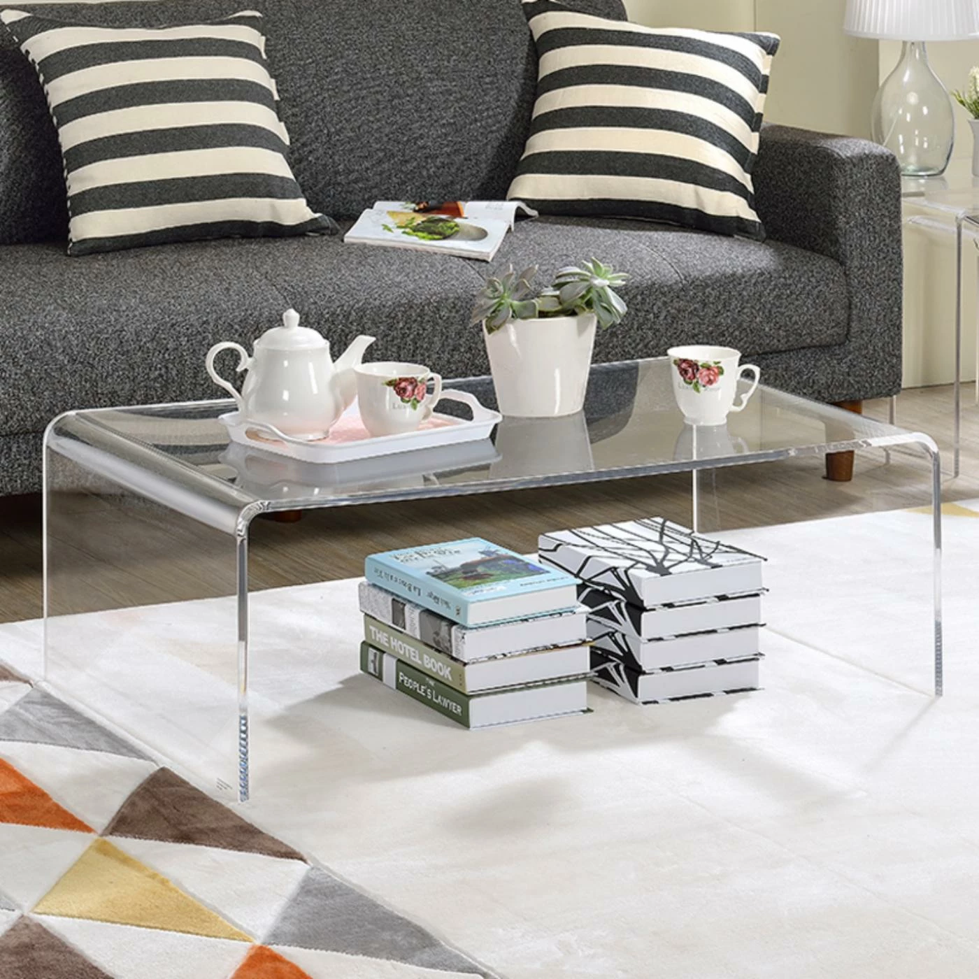 Coupon ๐ Rectangle Coffee Tables Fox Hill Trading Acrylic Coffee Table ๐ 4 Coupon ๐ Rectangle Coffee Tables Fox Hill Trading Acrylic Coffee Table ๐ - Image 2