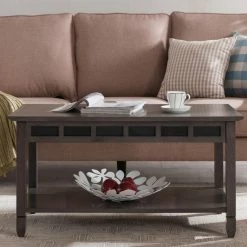 Discount ⌛ Rectangle Coffee Tables Leick Home Coffee Table 😍 -Coffee Tables Sale Store inuseLEI454