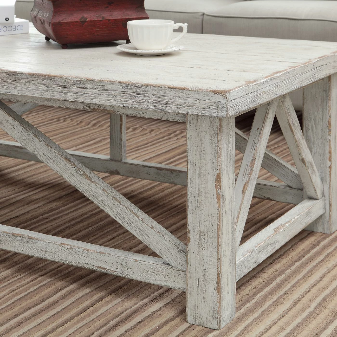 Promo β€οΈ Rectangle Coffee Tables Riverside Furniture Aberdeen Cocktail Table π₯ 4 Promo β€οΈ Rectangle Coffee Tables Riverside Furniture Aberdeen Cocktail Table π₯ - Image 2