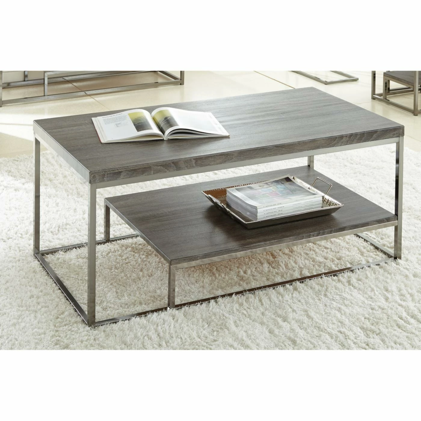 Best Sale β Rectangle Coffee Tables Steve Silver Co. Lucia Rectangular Cocktail Table With Shelf π₯° 4 Best Sale β Rectangle Coffee Tables Steve Silver Co. Lucia Rectangular Cocktail Table With Shelf π₯° - Image 2