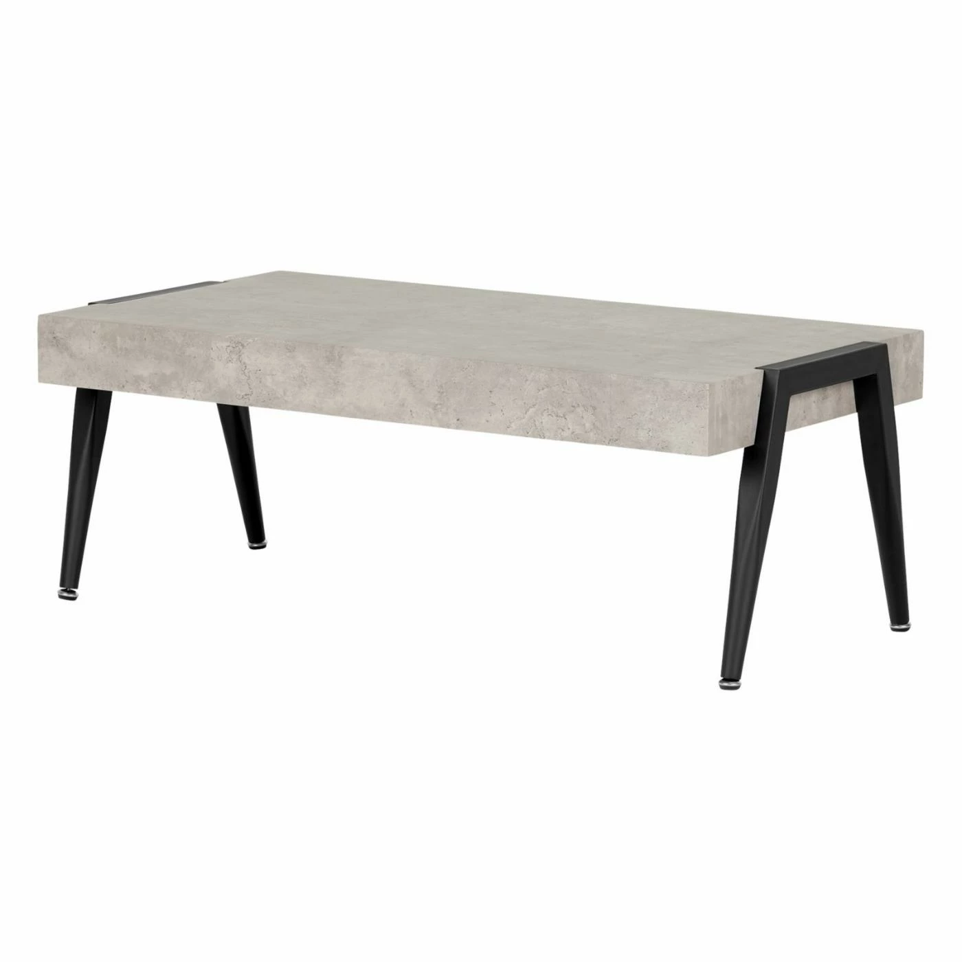 Buy ๐ฅ Rectangle Coffee Tables South Shore City Life Concrete Gray And Black Coffee Table ๐ 4 Buy ๐ฅ Rectangle Coffee Tables South Shore City Life Concrete Gray And Black Coffee Table ๐ - Image 2