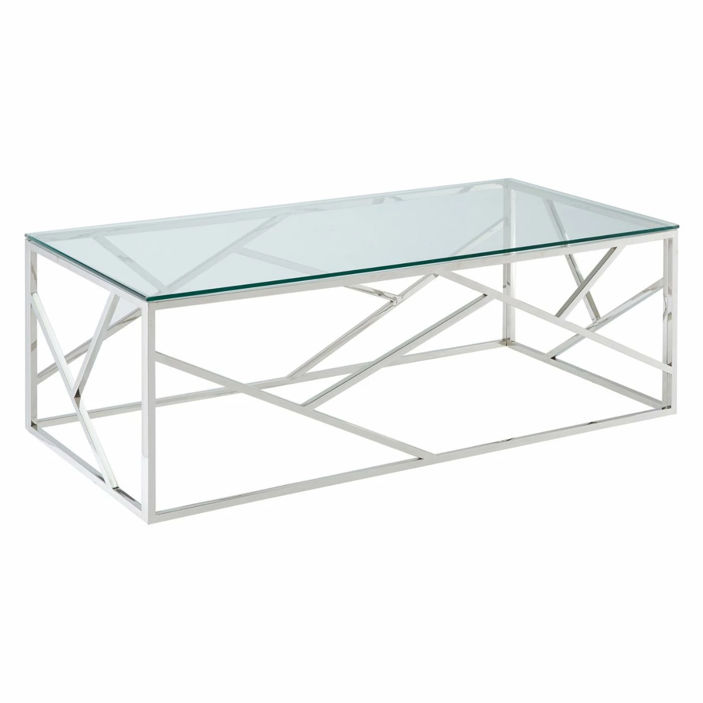 Best Sale ๐ฅ Rectangle Coffee Tables !nspire Stainless Steel Line Design Coffee Table ๐ 4 Best Sale ๐ฅ Rectangle Coffee Tables !nspire Stainless Steel Line Design Coffee Table ๐ - Image 2