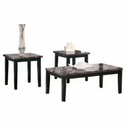 Coupon 🌟 Rectangle Coffee Table Sets Signature Design By Ashley Maysville Black Occasional Table - Set Of 3 🌟