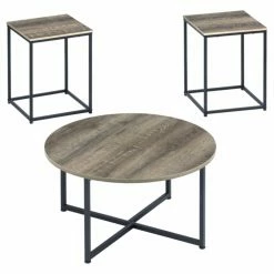 Wholesale โ๏ธ Square Coffee Table Sets Signature Design By Ashley Wadeworth 3 Piece Occasional Table Set ๐