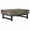 Deals 🥰 Rectangle Coffee Tables Signature Design By Ashley Mondoro Rectangular 2 Drawer Lift Top Cocktail Table 🧨 -Coffee Tables Sale Store masterASHY5034