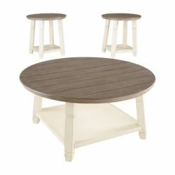 Flash Sale ๐ Round Coffee Table Sets Signature Design By Ashley Bolanbrook 3 Piece Round Coffee Table Set โ๏ธ