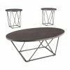 Flash Sale 🧨 Oval Coffee Table Sets Signature Design By Ashley Neimhurst 3 Piece Coffee Table Set 🎉 -Coffee Tables Sale Store masterASHY5806