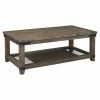 Outlet 🎁 Rectangle Coffee Tables Signature Design By Ashley Danell Ridge Coffee Table ❤️ -Coffee Tables Sale Store masterASHY6095