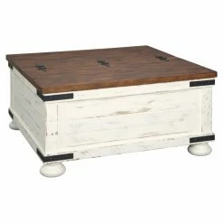 Deals ⭐ Square Coffee Tables Signature Design By Ashley Wystfield Storage Coffee Table ⌛