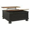Cheap ⭐ Square Coffee Tables Signature Design By Ashley Valebeck Square Lift Top Cocktail Table 🥰 -Coffee Tables Sale Store masterASHY6240