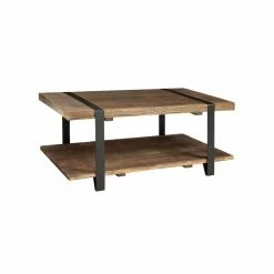New 👍 Square Coffee Tables Alaterre Modesto Rustic Coffee Table 🤩