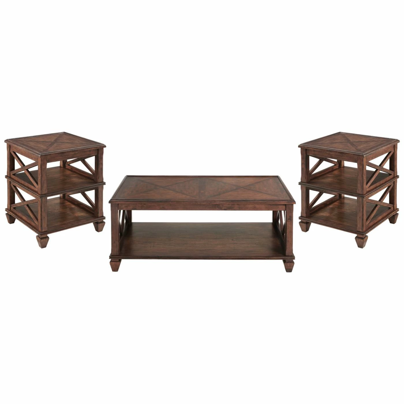 Best deal 👍 Rectangle Coffee Table Sets Alaterre Furniture Stockbridge 3-Piece Wood Living Room Set 🛒 3 Best deal 👍 Rectangle Coffee Table Sets Alaterre Furniture Stockbridge 3-Piece Wood Living Room Set 🛒
