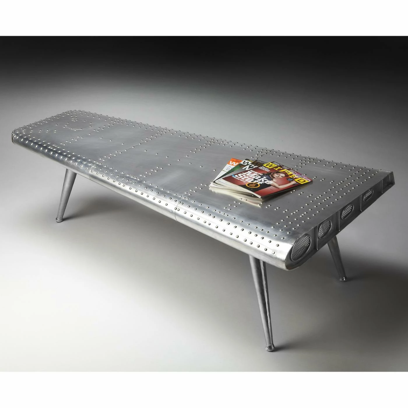 Hot Sale π Butler Specialty Rectangle Coffee Tables Butler 2061025 Aviator Coffee Table - Metalworks π 3 Hot Sale π Butler Specialty Rectangle Coffee Tables Butler 2061025 Aviator Coffee Table - Metalworks π