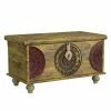 Outlet ✔️ Butler Specialty Rectangle Coffee Tables Butler Mesa Carved Wood Trunk Coffee Table - Artifacts 👍 -Coffee Tables Sale Store masterBTR1884