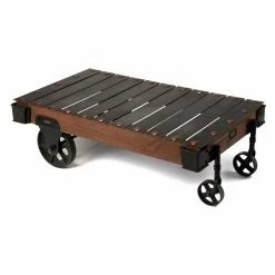 Promo 🌟 Rectangle Coffee Tables Butler Specialty Chesterfield Cocktail Table 🎁