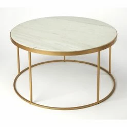 Top 10 🥰 Round Coffee Tables Butler Specialty Triton Coffee Table 🔥