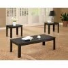 Budget 🎉 Rectangle Coffee Table Sets Coaster Furniture 3 Piece Coffee Table Set 🎁 -Coffee Tables Sale Store masterCOA1924