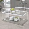 Buy 🌟 Rectangle Coffee Tables Coaster Furniture Rectangular Glass Top Coffee Table 🌟 2 Buy 🌟 Rectangle Coffee Tables Coaster Furniture Rectangular Glass Top Coffee Table 🌟 -Coffee Tables Sale Store masterCOA2029