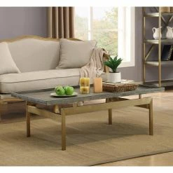 Best Pirce 👍 Rectangle Coffee Tables Coast To Coast Biscayne Cocktail Table ⭐