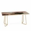 Top 10 🛒 Rectangle Coffee Tables Deny Designs Emanuela Carratoni Marble Geometry Coffee Table ⭐ -Coffee Tables Sale Store masterDENY2444