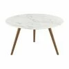 Brand new 🎉 Round Coffee Tables Modway Lippa Round Marble Coffee Table With Tripod Base 🛒 -Coffee Tables Sale Store masterEEI2463