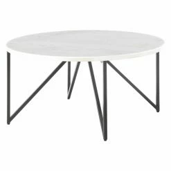 Hot Sale 🎉 Round Coffee Tables Picket House Furnishings Kinsler Round Coffee Table 😍
