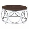 Hot Sale 😀 Round Coffee Tables Picket House Furnishings Jayme Round Coffee Table With Casters 🎉 1 Hot Sale 😀 Round Coffee Tables Picket House Furnishings Jayme Round Coffee Table With Casters 🎉 -Coffee Tables Sale Store masterELET1025