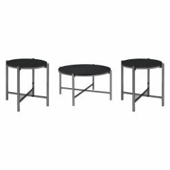 Coupon ๐ Round Coffee Table Sets Picket House Furnishings Simone 3 Piece Occasional Table Set โจ