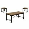 Deals 🎉 Rectangle Coffee Table Sets HN Home Massena Modern Farmhouse 3 Piece Coffee Table Set 👍 -Coffee Tables Sale Store masterENLB2701