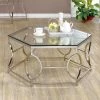 Top 10 🔥 Other Shapes - Coffee Tables Furniture Of America Remus Hexagonal Coffee Table 😀 -Coffee Tables Sale Store masterENLB2747