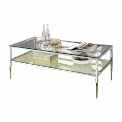 Best deal ๐ฅ Rectangle Coffee Tables Furniture Of America Tyra Stiletto Legged Coffee Table โ