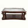 Cheap 😍 Rectangle Coffee Tables Furniture Of America Walton Traditional Glass Coffee Table 👏 -Coffee Tables Sale Store masterENLB4322