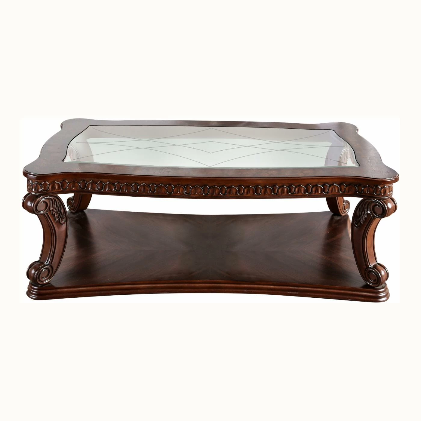 Cheap 😍 Rectangle Coffee Tables Furniture Of America Walton Traditional Glass Coffee Table 👏 3 Cheap 😍 Rectangle Coffee Tables Furniture Of America Walton Traditional Glass Coffee Table 👏