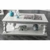 Outlet ❤️ Rectangle Coffee Tables Furniture Of America Avery Rustic Posts Coffee Table 🧨 -Coffee Tables Sale Store masterENLB4324