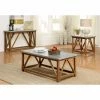 Best Pirce 🎁 Square Coffee Table Sets Furniture Of America Yogur Industrial 3 Piece Coffee Table Set ⭐ -Coffee Tables Sale Store masterENLB4719