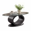 Flash Sale 🥰 Oval Coffee Tables Furniture Of America Norman O Shaped Coffee Table 🛒 -Coffee Tables Sale Store masterENLB5155