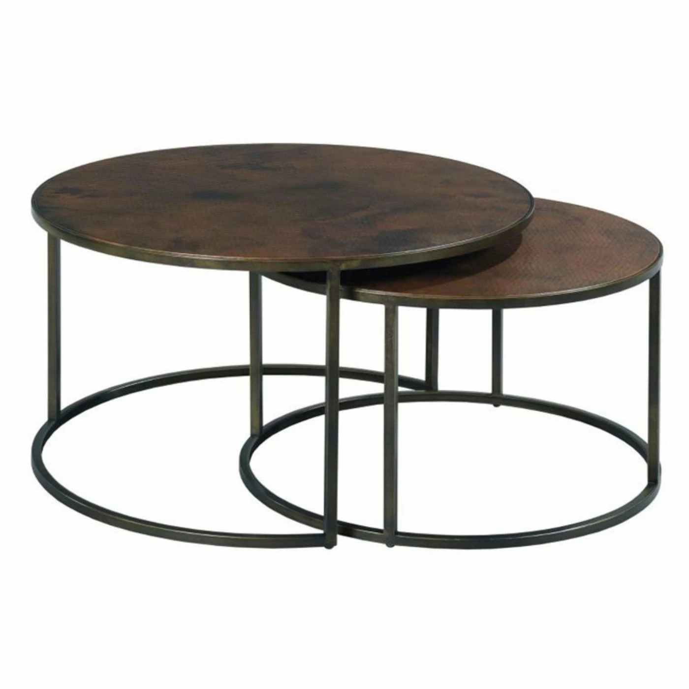 Promo 🔥 Round Coffee Tables Hammary Furniture Co. Sanford Round Nesting Cocktail Tables ✨ 3 Promo 🔥 Round Coffee Tables Hammary Furniture Co. Sanford Round Nesting Cocktail Tables ✨