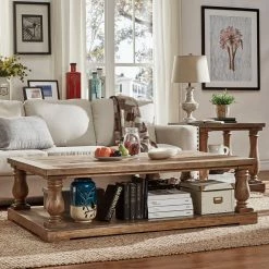 Hot Sale 😉 Rectangle Coffee Tables HumbleNest Homestead Antique Farmhouse Coffee Table ⭐