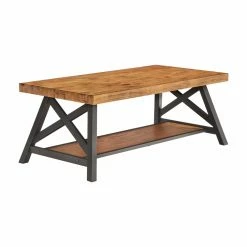 Cheapest ๐ Rectangle Coffee Tables Weston Home Strandel Coffee Table ๐ฅ