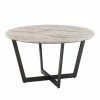 Buy 🧨 Round Coffee Tables Weston Home Galvin Faux Marble Coffee Table ✨ -Coffee Tables Sale Store masterHME3788