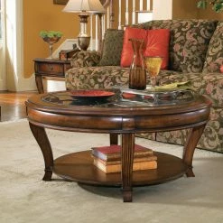 Promo ๐งจ Round Coffee Table Sets Hooker Furniture Brookhaven 3 Piece Round Coffee Table Set ๐